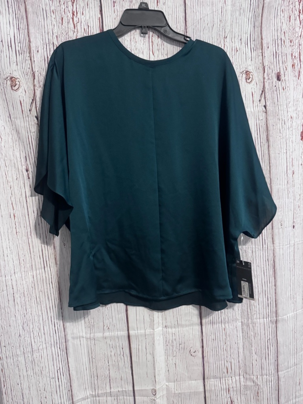 Women’s Teal Short-Sleeve Blouse - Elegant Everyday Top